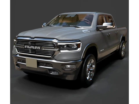 SUV - Dodge RAM Laramie - High-Poly Modèle 3D