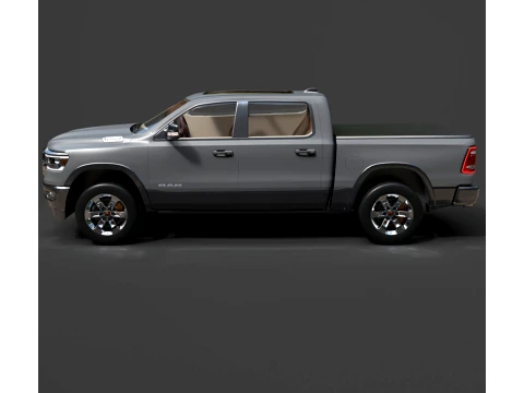 SUV - Dodge RAM Laramie - High-Poly 3D Model