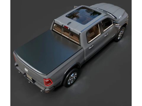 SUV - Dodge RAM Laramie - High-Poly 3D Model
