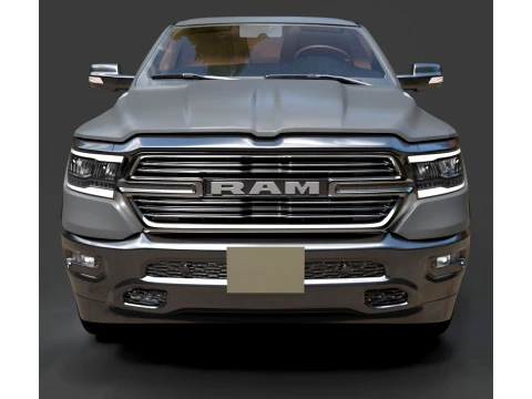 SUV - Dodge RAM Laramie - High-Poly 3D Model