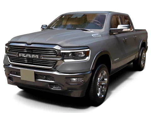 SUV - Dodge RAM Laramie - High-Poly 3D Model