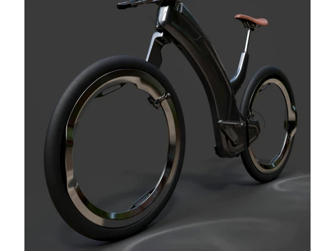 Concept - Electro Velo - High-Poly 3D Model