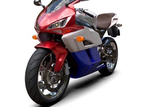 Sport - Honda CBR1000RR - High-Poly 3D Model