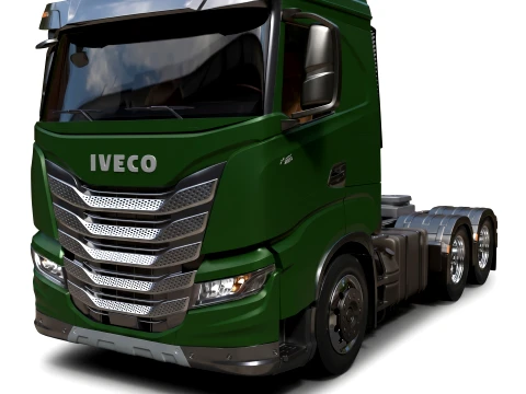 SUV - Iveco X-Way 480 Hi-Traction - High-Poly 3D Model
