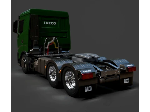 SUV - Iveco X-Way 480 Hi-Traction - High-Poly 3D Model