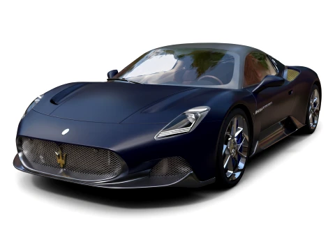 Sport Cars - Maserati MC20 - High-Poly 3D Model