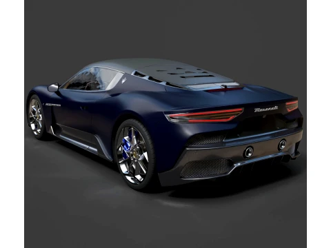 Sport Cars - Maserati MC20 - High-Poly 3D Model