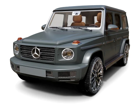 SUV - Mercedes-Benz G63 - High-Poly 3D Model