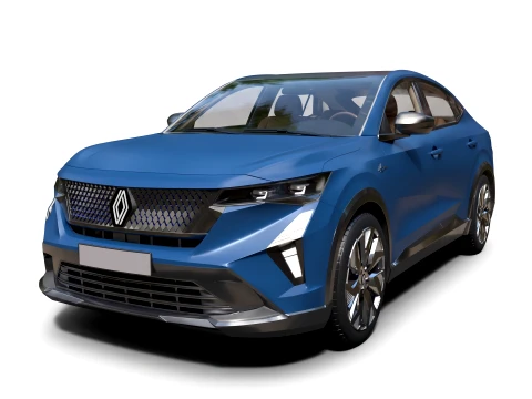 SUV - Renault Rafale - High-Poly 3D Model