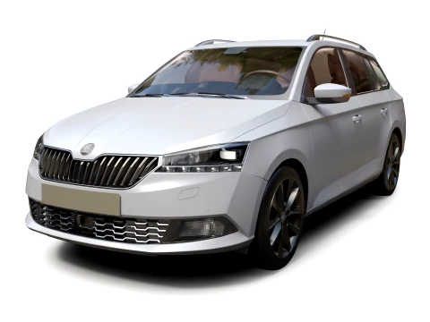 Wagon - Skoda Fabia Combi - High-Poly 3D 모델
