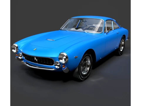 Sport Cars - Ferrari 250 GT - High-Poly 3D Model
