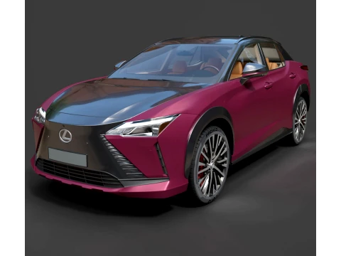 SUV - Lexus RZ 450e - High-Poly 3D Model