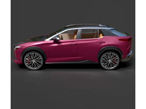 SUV - Lexus RZ 450e - High-Poly 3D Model