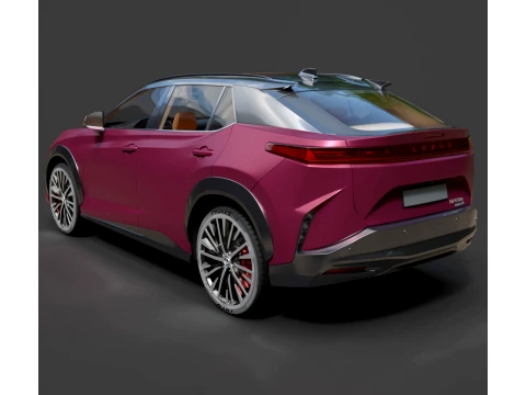 SUV - Lexus RZ 450e - High-Poly 3D Model