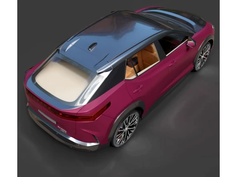 SUV - Lexus RZ 450e - High-Poly 3D Model