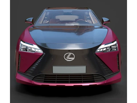 SUV - Lexus RZ 450e - High-Poly 3D Model