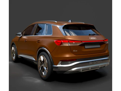SUV - Audi Q4 E-Tron - High-Poly 3D Model