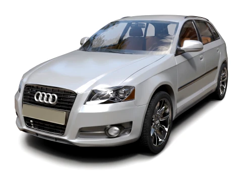 Sport Cars - Audi A3 Sportback - High-Poly 3D Model