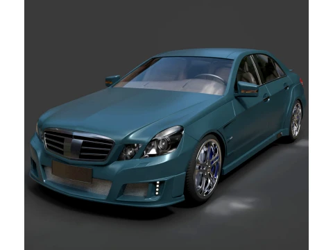 Sport Cars - Brabus E V12 Coupe - High-Poly 3D Model