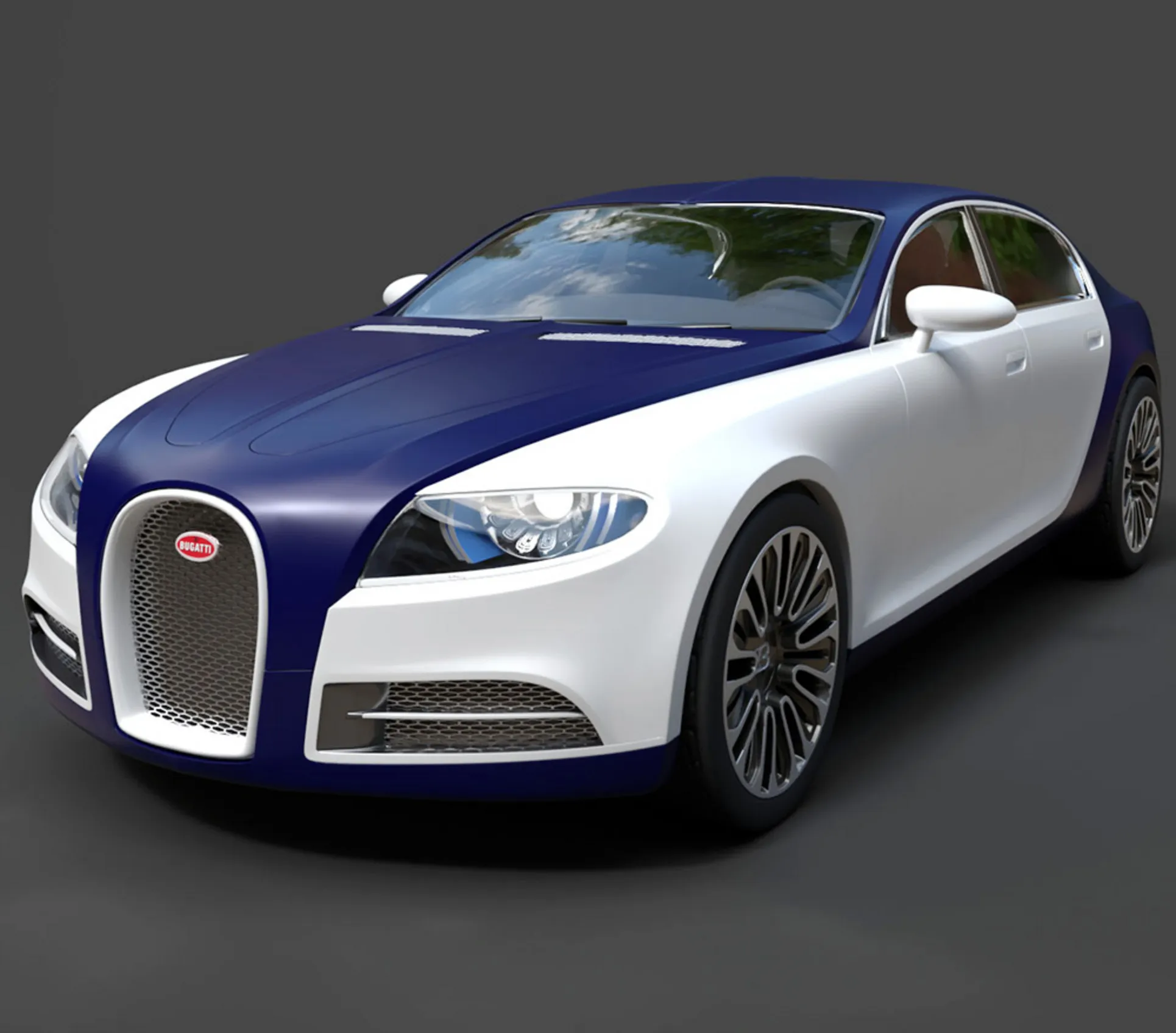 Sport Cars - Bugatti Galibier - High-Poly 3D Model .c4d .max .obj .3ds .fbx .stl .blend