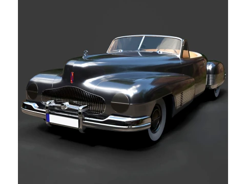 Sport Cars - Buick Y-Job - High-Poly 3D मॉडल