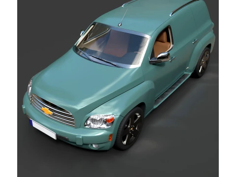 Chevrolet HHR Panel Van - High-Poly 3D Model