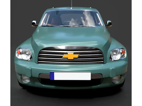 Chevrolet HHR Panel Van - High-Poly 3D Model