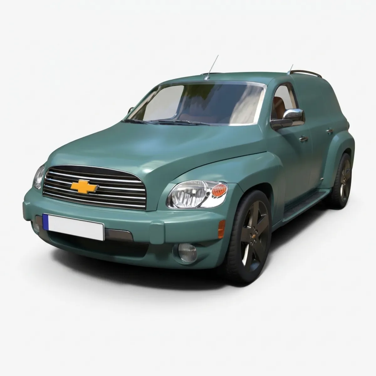 Chevrolet HHR Panel Van - High-Poly 3D Model .c4d .max .obj .3ds .fbx .stl .blend 