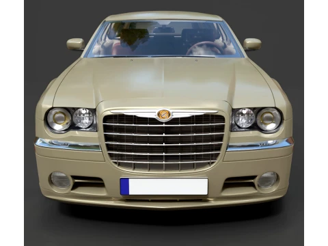 Wagons - Chrysler 300C Touring - High-Poly 3D Model