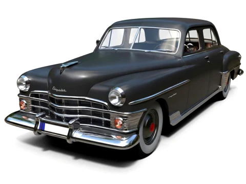 Sedan - Chrysler New Yorker - High-Poly 3D मॉडल