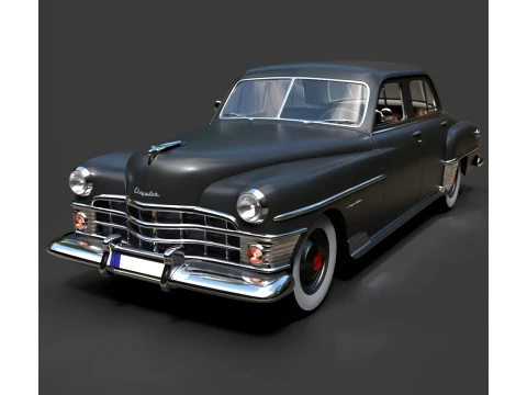 Sedan - Chrysler New Yorker - High-Poly 3D Model