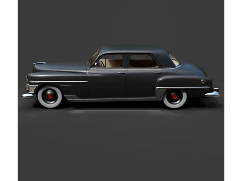 Sedan - Chrysler New Yorker - High-Poly 3D Model