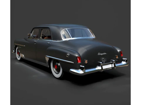 Sedan - Chrysler New Yorker - High-Poly 3D Model