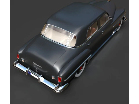 Sedan - Chrysler New Yorker - High-Poly 3D Model