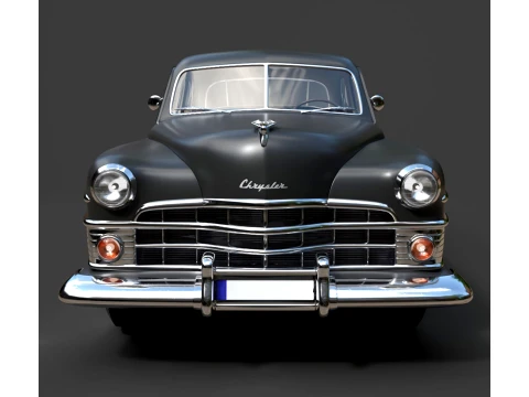Sedan - Chrysler New Yorker - High-Poly 3D Model