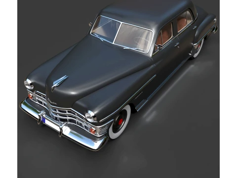 Sedan - Chrysler New Yorker - High-Poly 3D Model