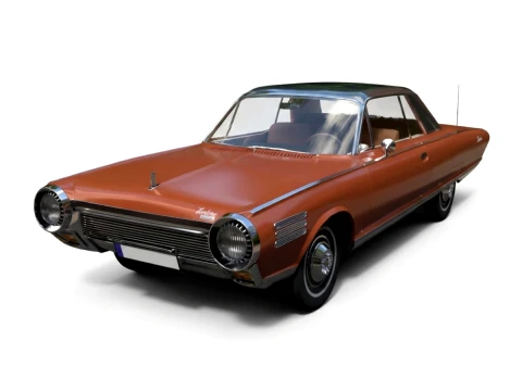 Chrysler Turbine - High-Poly 3D मॉडल