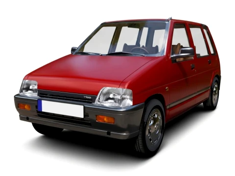 Daewoo Tico - High-Poly 3D Model