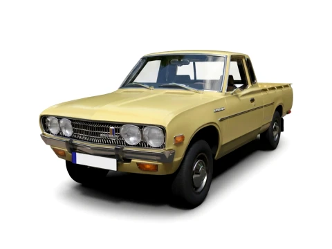 Pick-up Trucks - Datsun 620 King Cab - High-Poly 3D मॉडल