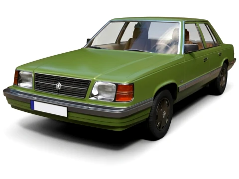 Sedans - Dodge Aries K - High-Poly 3D Model