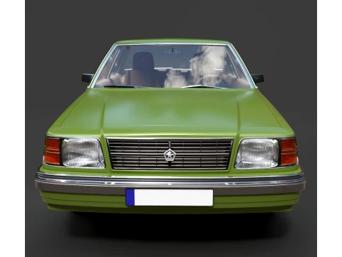 Sedans - Dodge Aries K - High-Poly 3D Model