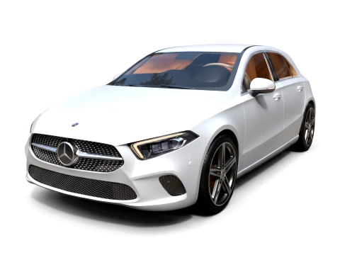 Hatchbacks - Mercedes-Benz A-Class - High-Poly 3D Model