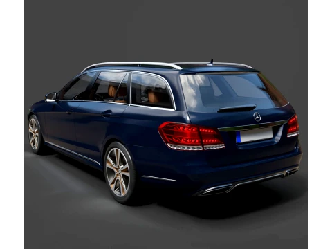 Wagons - Mercedes-Benz E-Class Estate - High-Poly 3D Model