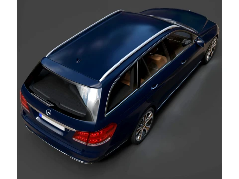 Wagons - Mercedes-Benz E-Class Estate - High-Poly 3D Model