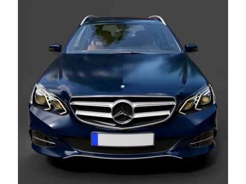 Wagons - Mercedes-Benz E-Class Estate - High-Poly 3D Model