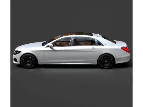 Mercedes-Benz Maybach - High-Poly 3D Model