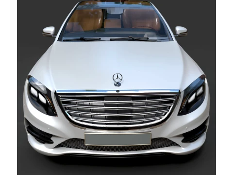Mercedes-Benz Maybach - High-Poly 3D Model