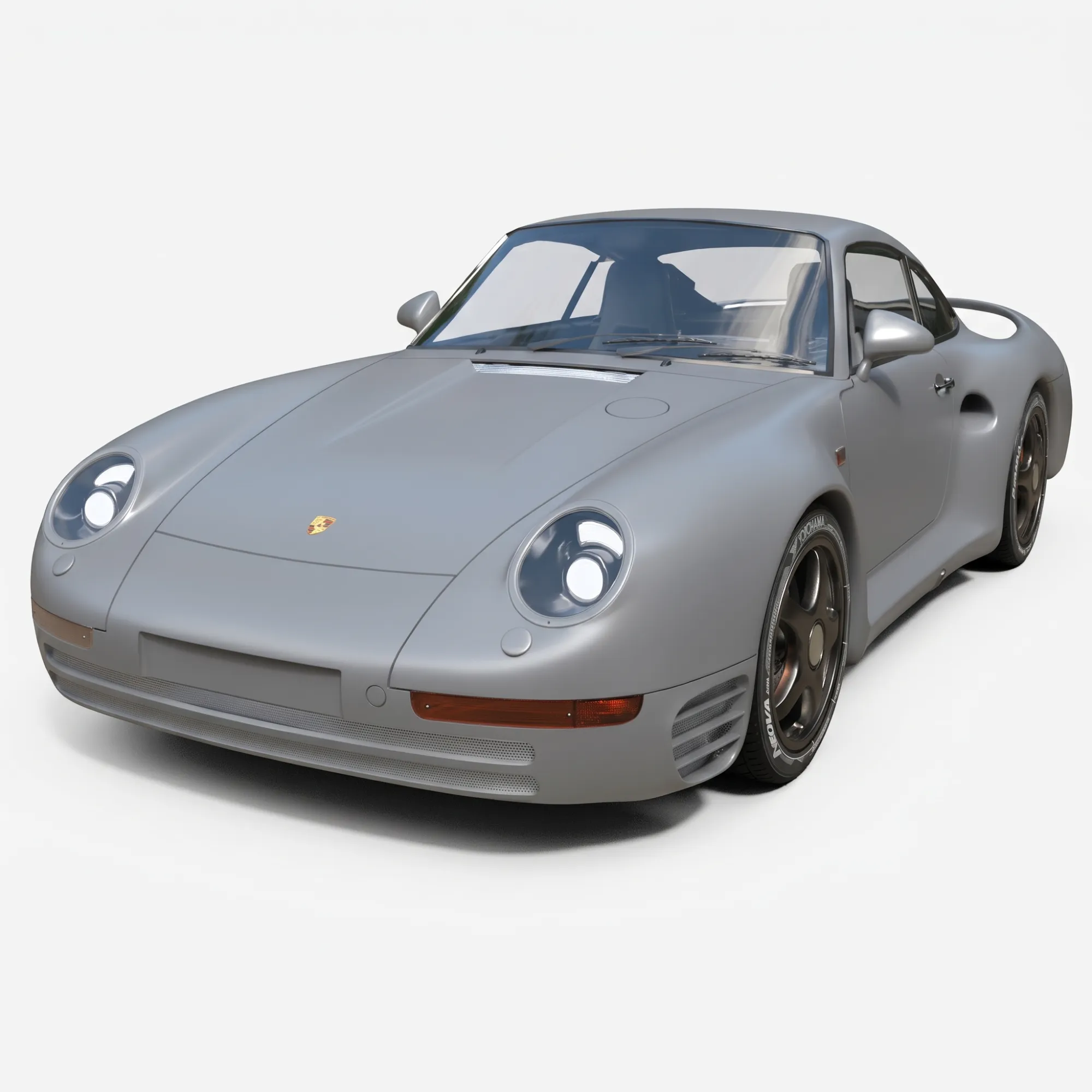 Porsche 959 - High-Poly 3D Model .c4d .max .obj .3ds .fbx .stl .blend