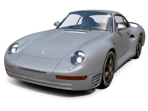Porsche 959 - High-Poly 3D Model