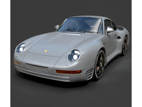 Porsche 959 - High-Poly 3D Model